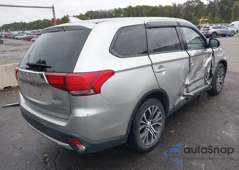 2018 Mitsubishi Outlander Es z USA, uszkodzony, nr VIN JA4AD2A32JZ017502